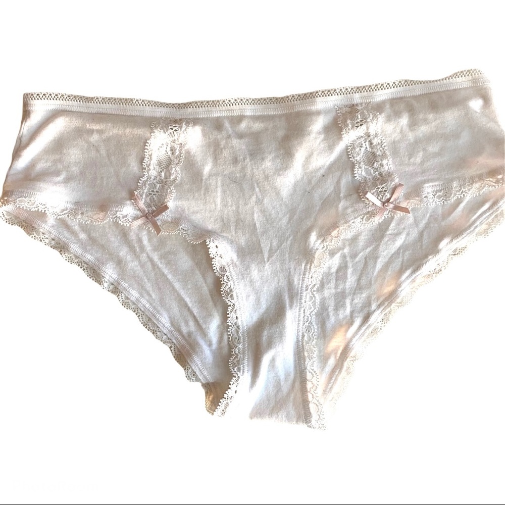 Victoria’s Secret white cotton panties